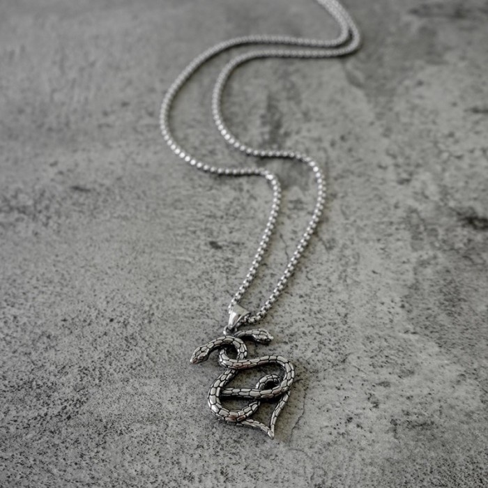 Faith Fade - Twin Snake Necklace