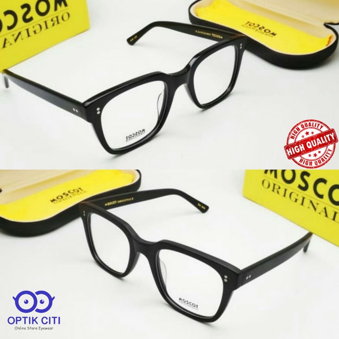 Frame Kacamata Pria Moscot Zayde Kotak Besar Grade Original