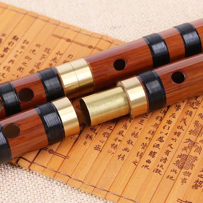 Terlaris Suling Bambu China Dizi Flute (Cacat)