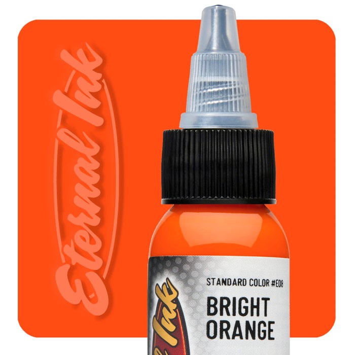 

Bestseller Eternal Ink Bright Orange 1Oz - Tinta Tattoo Original 30Ml