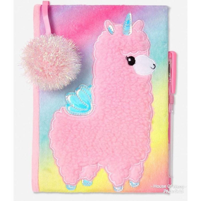 

Terlaris Justice Llama Diary Journal With Pen - Diary Justice Include Pen