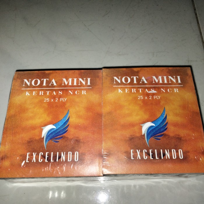 

Terlaris Nota Kontan Mini Excelindo 2 Ply Isi 20 Buku