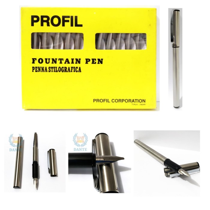 

Bestseller Fountain Pen Penna Stilografica Made In Japan Merek Profil