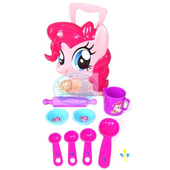 MUST HAVE MAINAN ANAK PEREMPUAN MY LITTLE PONY PINKIE PIE CASE - KITCHEN SET TERLARIS