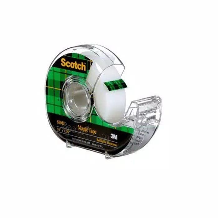 

Magic Tape 3/4 in x 36Y dengan Dispenser 3M Scotch 810