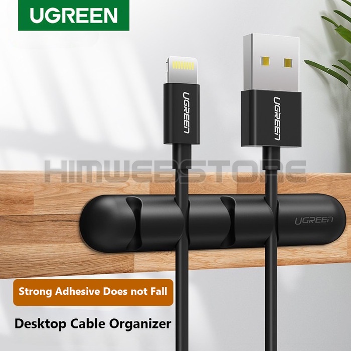 

Terlaris Ugreen 50257 Penjepit Kabel Organizer Klip Perapih Kabel Meja Komputer