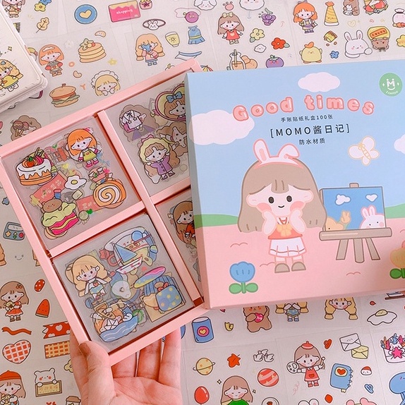 

Terlaris Stiker Motif Kartun Sticker Lucu Waterproof Dekorasi Handbook Isi 100 Lembar Q52 ➡