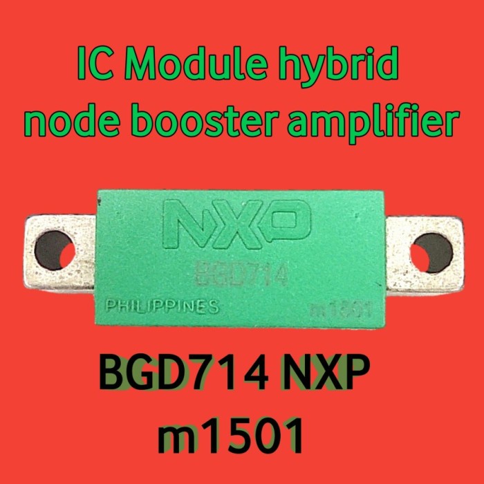 Bestseller Ic Hybrid Module Bgd714 M1501 Node Booster Catv Amplifier