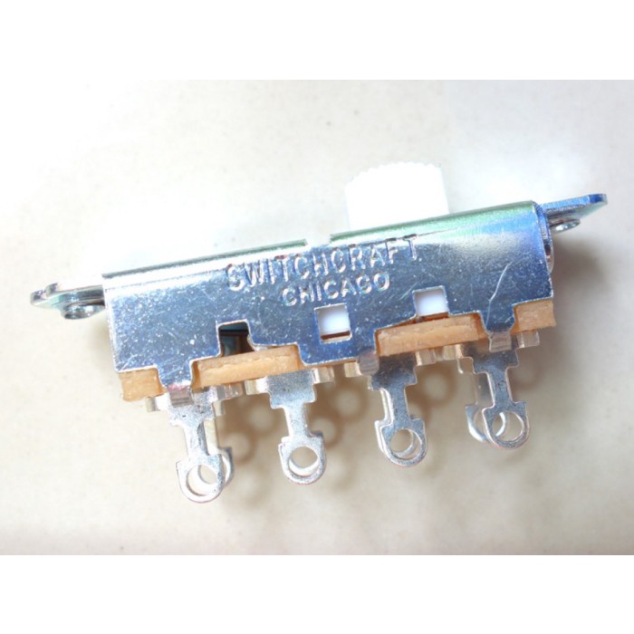 Switchcraft Slide Switch 3-Way White