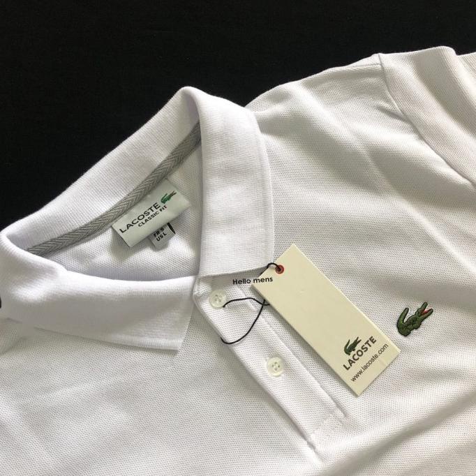 Kaos Polo Pria Premium Kaos Polo Shirt Kaos Pria Berkerah Putih jumbo