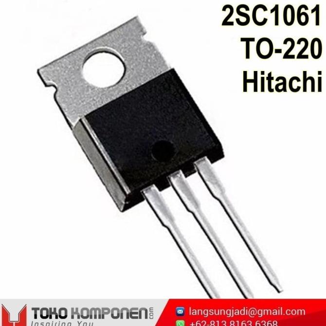 Terbaru 2SC1061 C1061 H1061 Hitachi NPN Silicon Transistor - 2SA671 A671 Segera Dapatkan