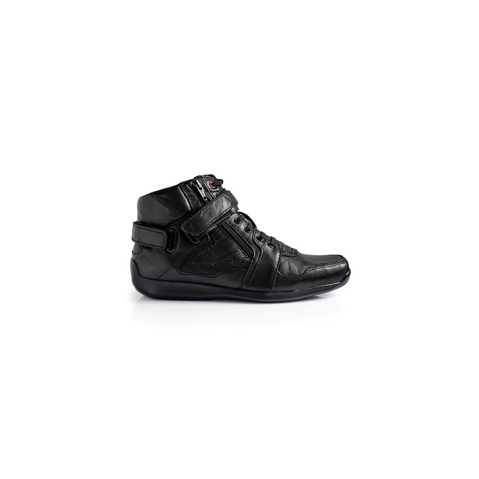 Gino Mariani Elario 3 Exclusive Cow Leather Casual Men'S Shoes Black Berkualitas