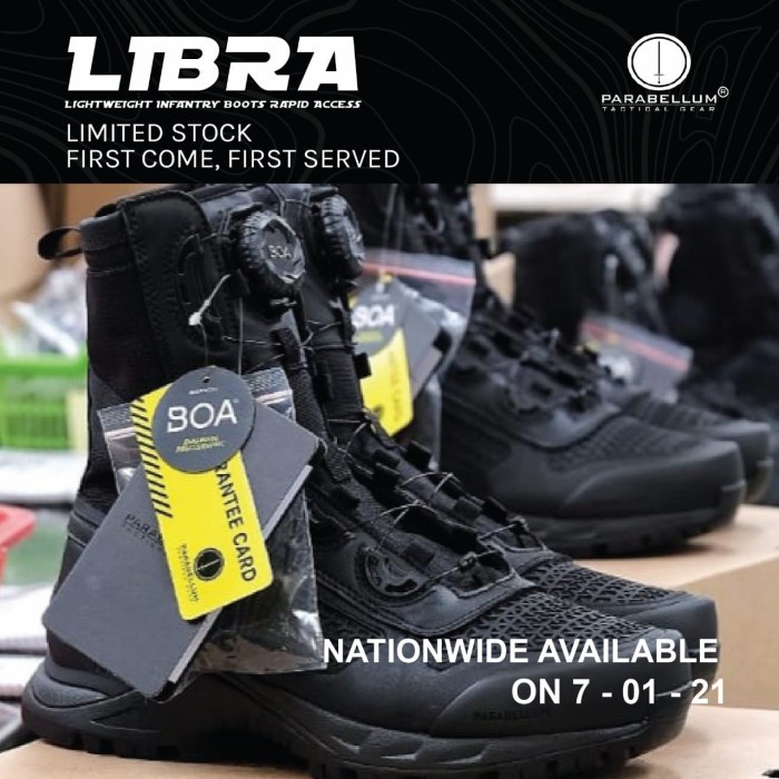 Terlaris Parabellum Libra Original Pdl Boa Tni Polri Terbaru