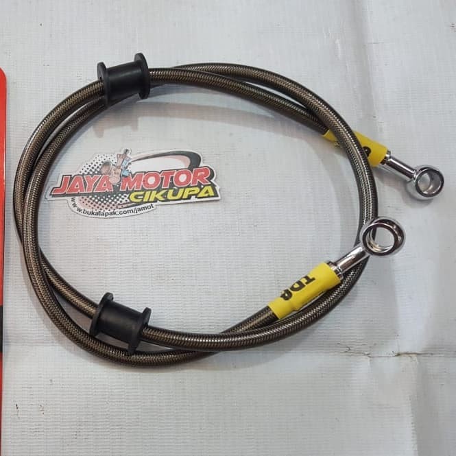 Selang Slang Rem Depan Tdr 35Inch Colour Black Carbon Kode Br05