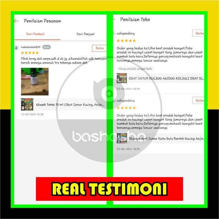 OBAT JAMUR DEMODEK SCABIES GATAL LUKA KUCING ANJING KELINCI NIXUNK