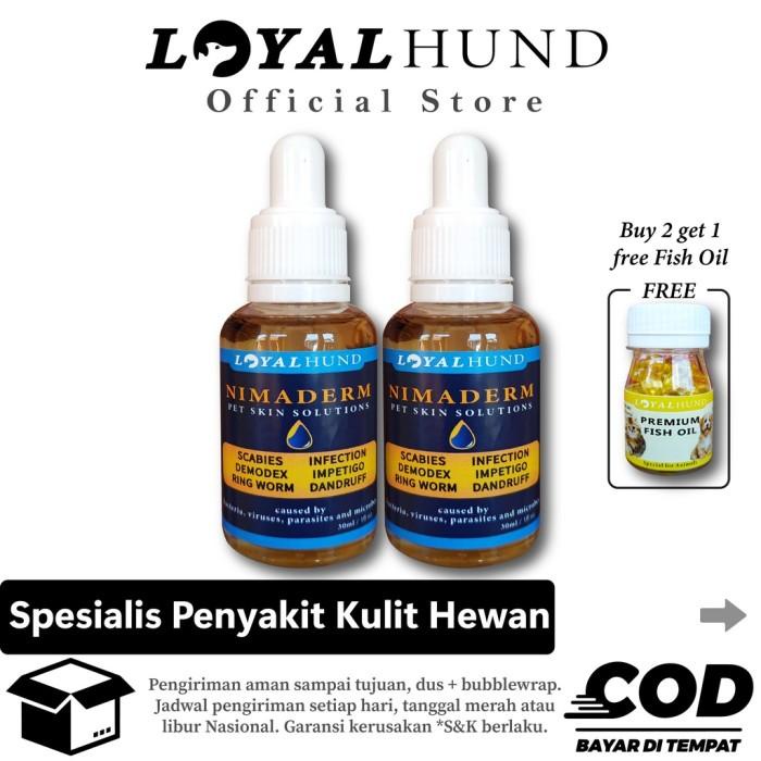 OBAT JAMUR KUCING ANJING GATAL - GATAL SCABIES RINGWORM DEMODEX ANTI