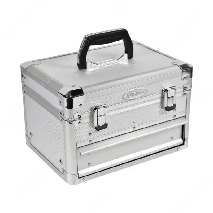 ] Krisbow Tool Box Kotak Alat Perkakas Toolbox Besi 30 cm Dengan Laci