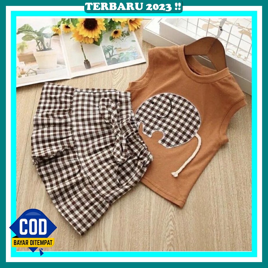 [ Ixia Kids ] Jinny Dress / Baju Dress Anak Perempuan 1-8 Tahun Dres Anak Perempuan Setelan Baju Ana