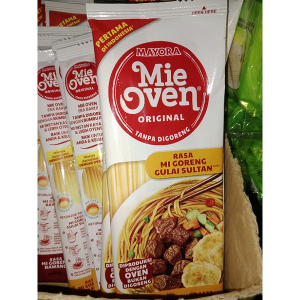 

MIE OVEN GORENG GULAI SULTAN/MIE OVEN KUAH IGA SAPI MIE OVEN GORENG BAWANG