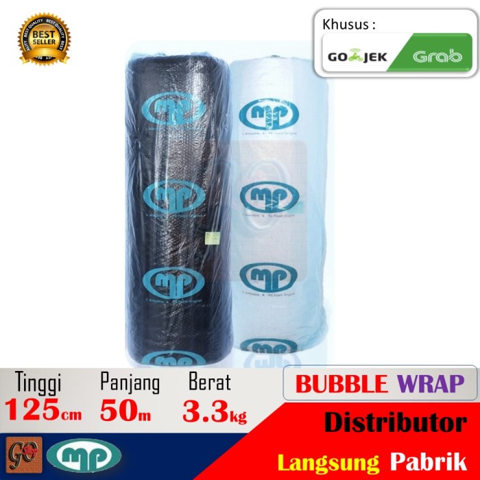 

Bestseller Bubble Wrap Mp 3300 Gram Ii Mulia Pack Lebih Tebal