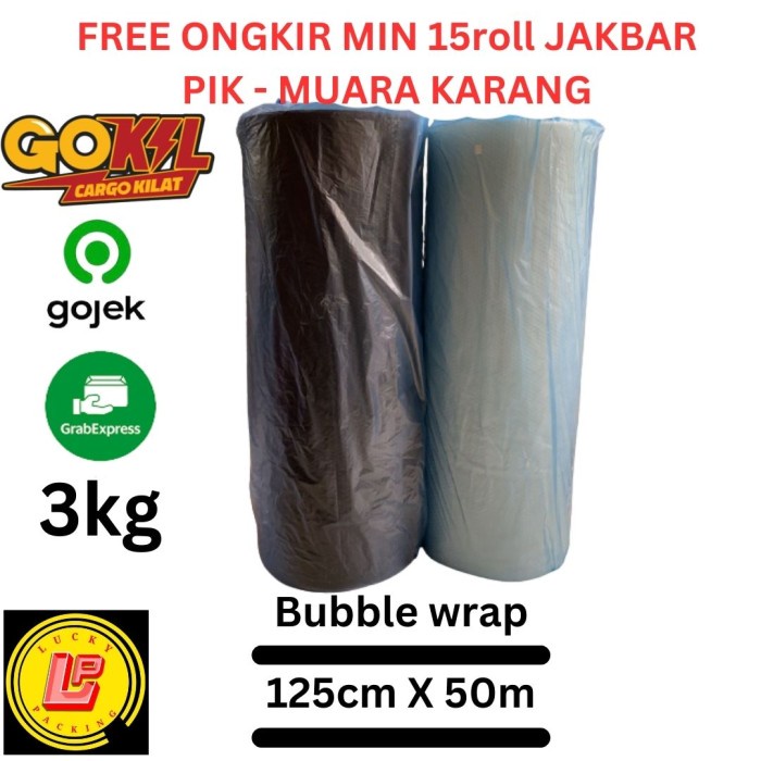 

Bestseller Bubble Buble Wrap Super Hitam Murah Dkm+ 125Cmx5Meter Kualitas Super