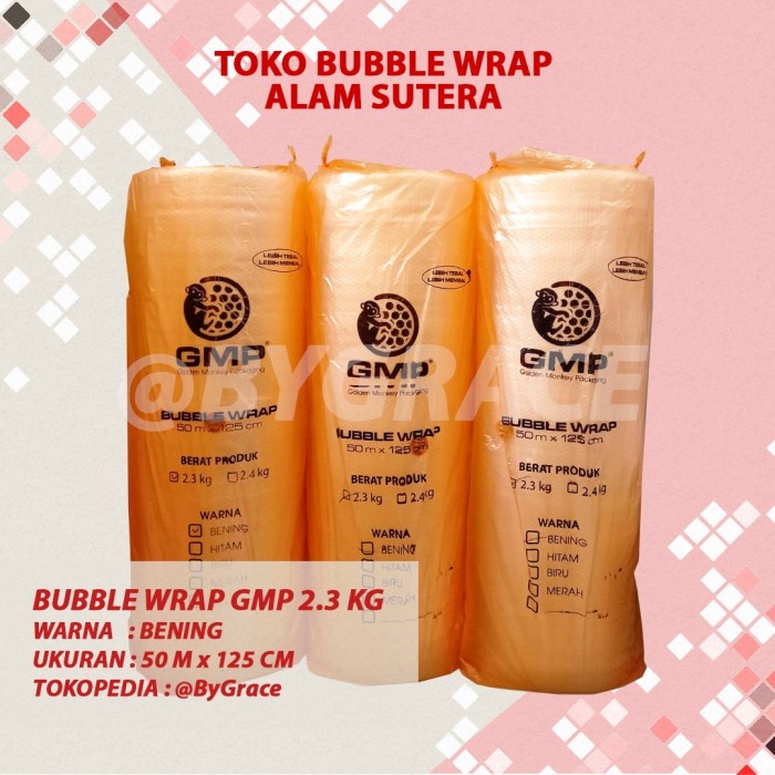 

Bestseller Bubble Wrap Gmp Bening (125Cm X 50M)
