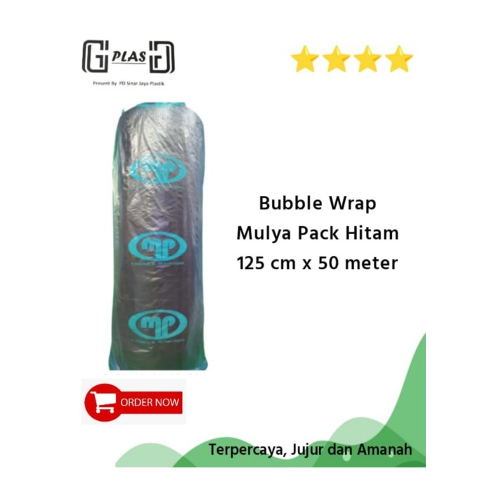 

Bestseller Bubble Mulia Pack Hitam Uk.125Cm X 50Meter