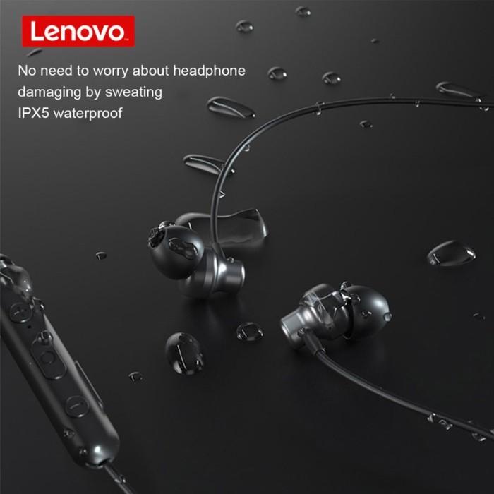 BLUETOOTH XE05 LENOVO HEADPHONE NECKBAND WATERPROOF HEADSET IPX5 STERE