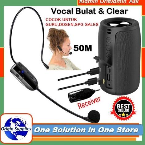 Speaker Pengeras Suara Zealot S32 Bluetooth + Mic Wireless Headset Original