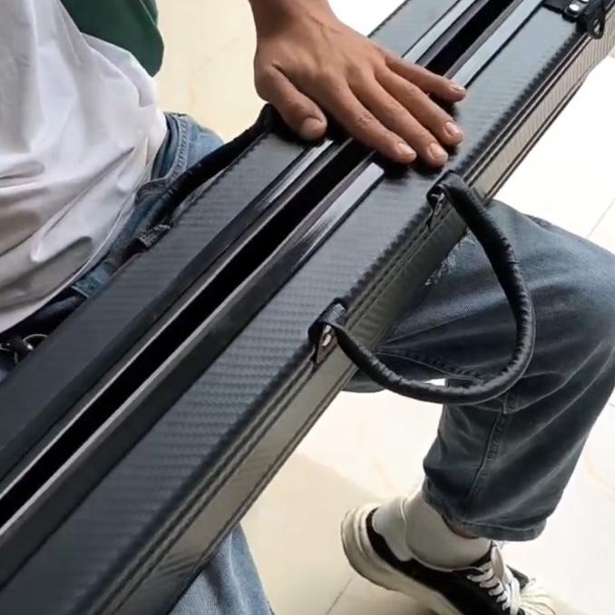 tas pancing daido 125 cm tas keras fiber hitam monster fish spesial