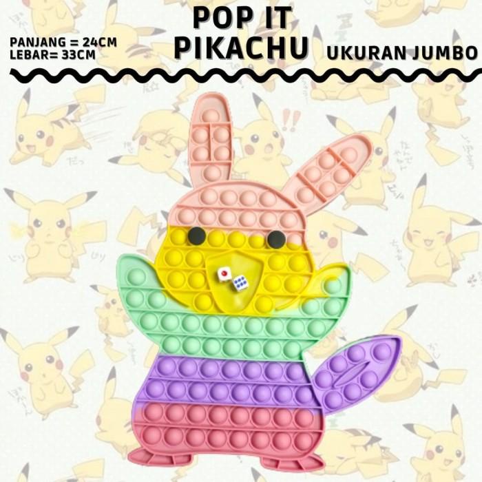 READY POP IT POKEMON PIKACHU POP ITS STRESS RELIEVE FIDGET TOY