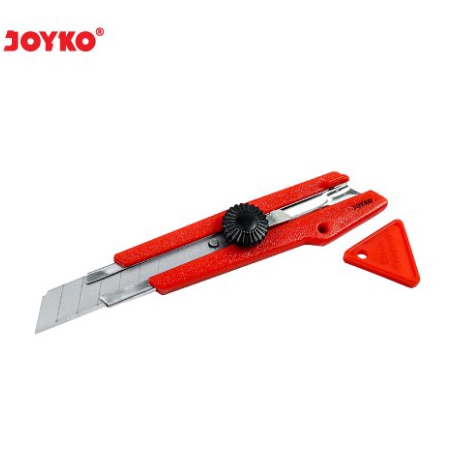 

jq✧Model Baru CUTTER JOYKO L-500 BESAR TAJAM STAINLESS L 500 PISAU KATER BLADE L-150 18 MM KUAT PEMOTONG KERTAS T92
