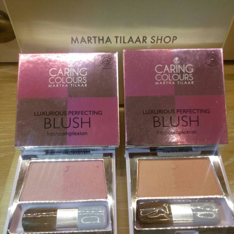 Caring Colours Luxurious Perfecting Blush On Rose Desire Dan Terra Passion