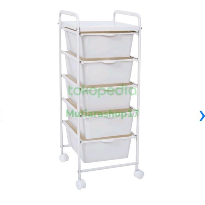 Termantab] Laci 5 susun / drawer 5 susun besi & plastik / DR5 tingkat