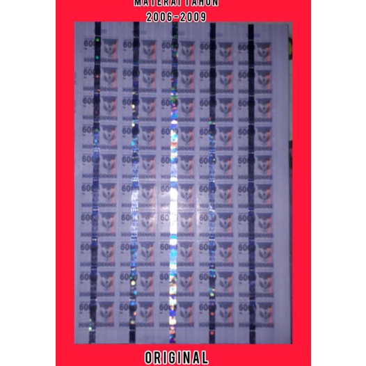 

➵cv Best Seller✯➻ MATERAI TAHUN 2006-2009.DIJAMIN ORIGINAL.BELUM PERNAH PAKAI. A63
