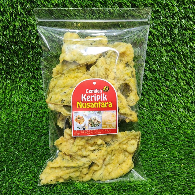

snack- KERIPIK BAYAM (-+200GR)