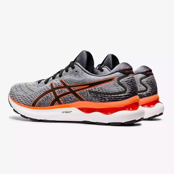 ASICS GEL-NIMBUS 24 MEN'S RUNNING SHOES - GREY ORIGINAL