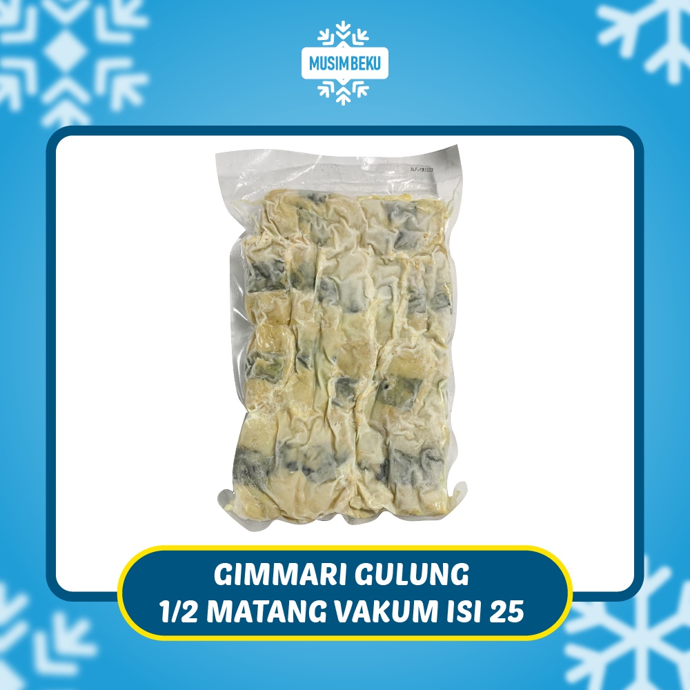 

Gimmari Gulung 1/2 Matang Tinggal Goreng Isi 25