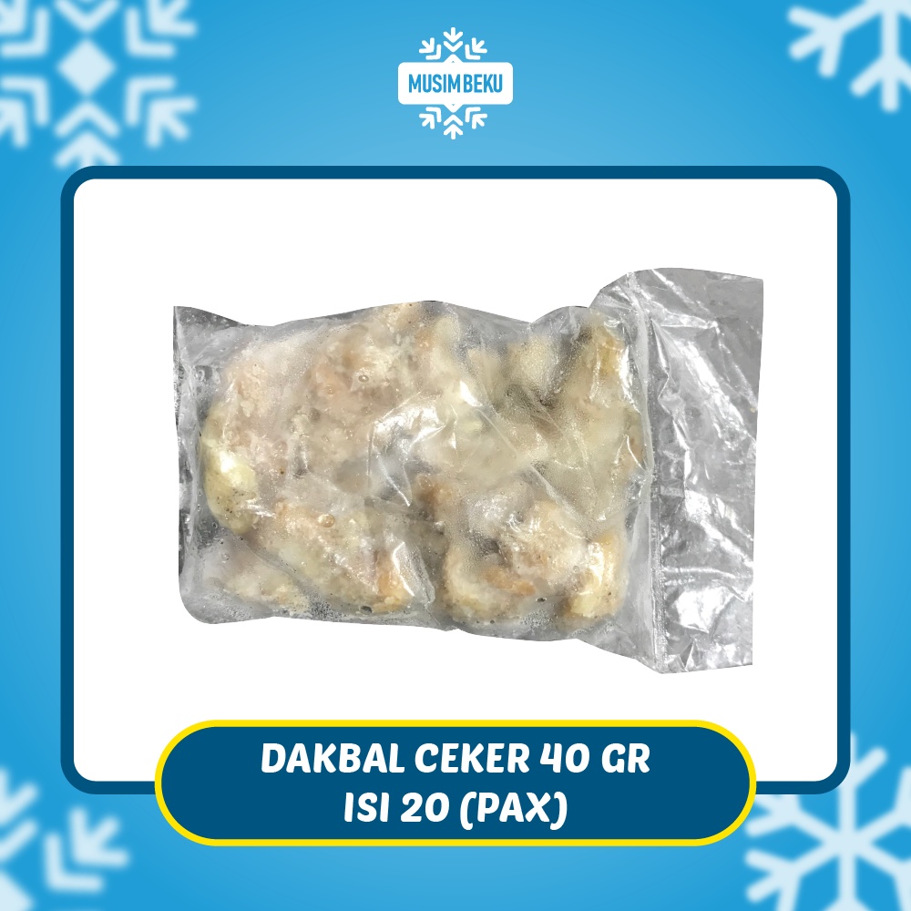 

Dakbal Korea Ceker Ayam Tanpa Tulang Isi 20