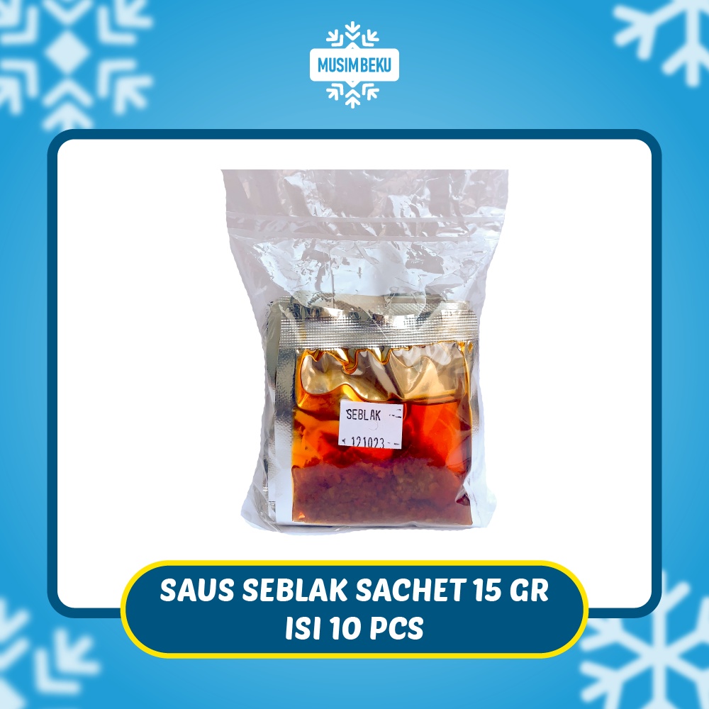 

Saus Seblak Sachet 15 Gr Isi 10