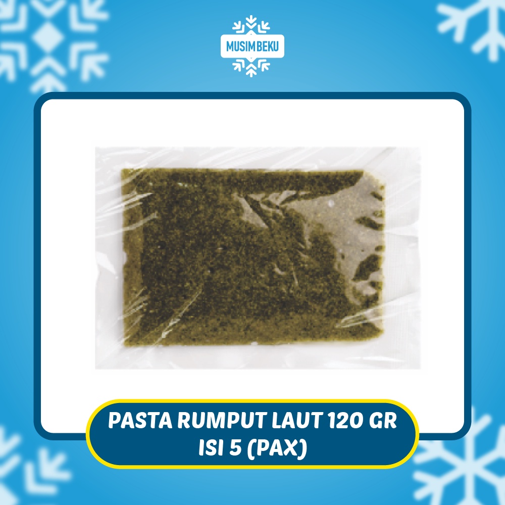 

Pasta Rumput Laut Nori 120 Gram Isi 5