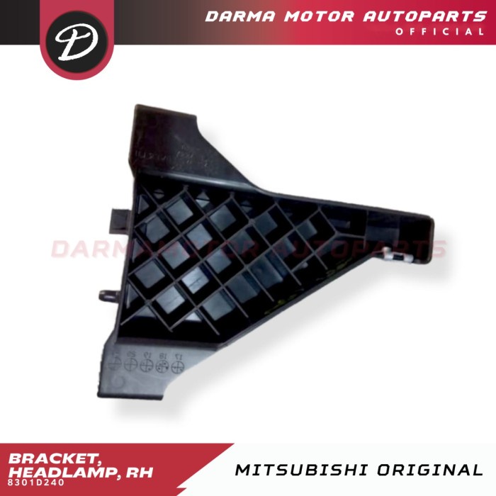 8301D239 8301D240 Bracket breket Headlamp Original Mitsubishi Xpander murmer