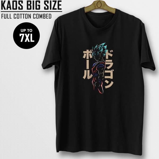 Kaos Pria Jumbo Big Size XXXL Kaus Oversize Cowok Distro Anime Keren