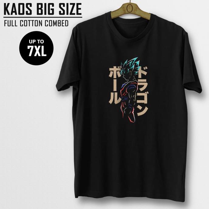 Kaos Pria Jumbo Big Size XXXL Kaus Oversize Cowok Distro Anime Keren