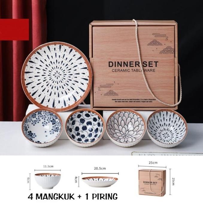 

Japanese Hampers Wedding Gift Plate & Bowl Set | Hampers Nikah