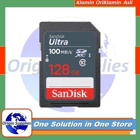 Sandisk Sdhc Ultra 128 Gb Speed 100 Mbps / Sd Card Sandisk 128 Gb Original