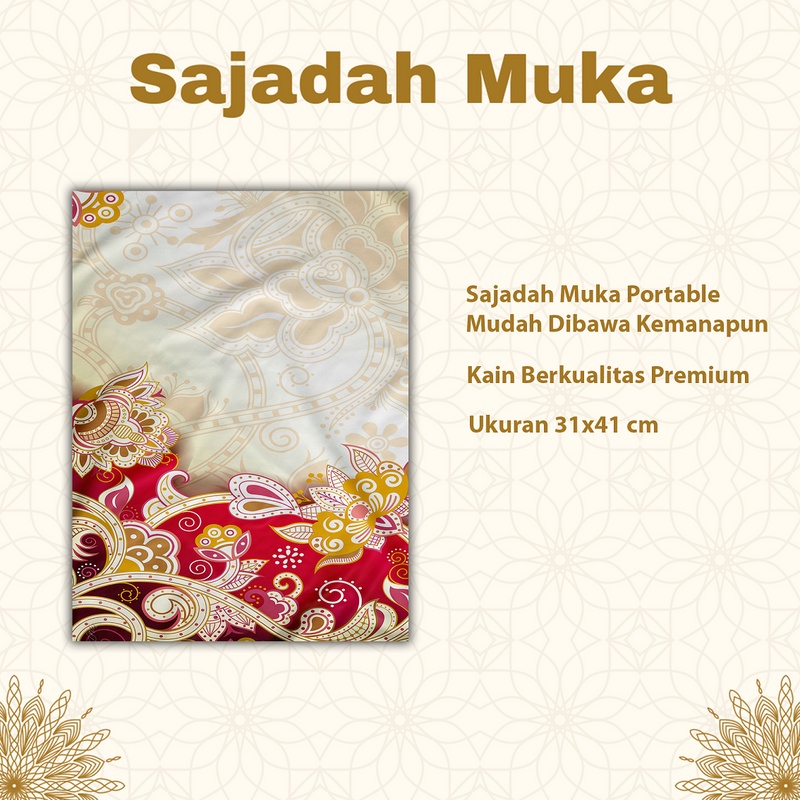 Sajadah Sujud/ Sajadah Kepala Mini/ sajadah muka / sejadah muka / sajadah kecil / sejadah kecil Moti