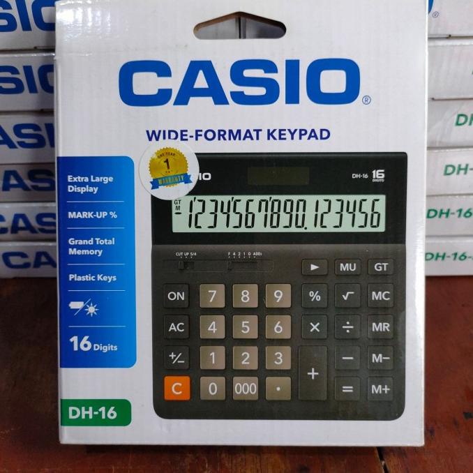 

kalkulator casio 16 digit DH-16 kalkulator casio besar