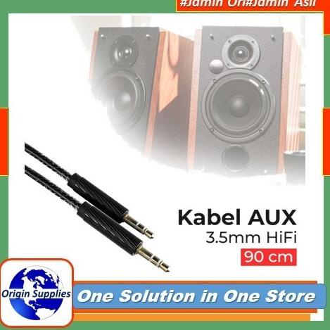 Kabel Audio Jack 3.5 Gold Plated Kabel Aux Hifi Original