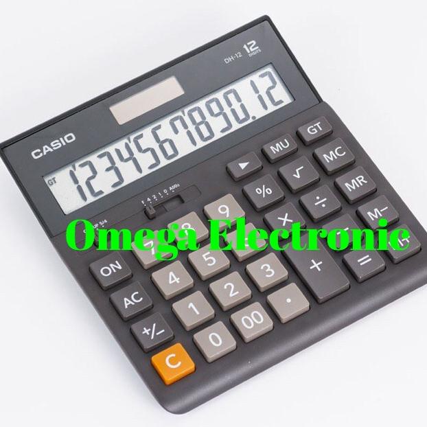 

Casio DH 12 - Calculator Desktop Kalkulator Meja Kantor Office DH-12